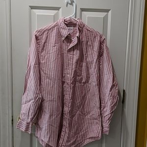 Brooks Brothers 15 x 32 wide Red Stripe  Shirt